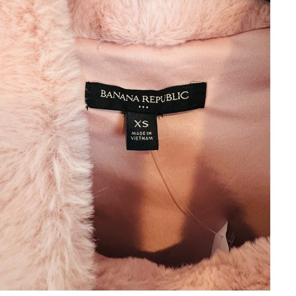 Banana Republic Faux Fur Cozy Sweatshirt NWT - Picture 6 of 12